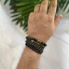Armband für Männer – Grüne Jade - Galerie Bild 2