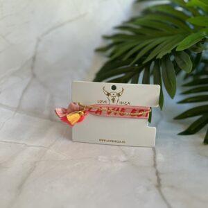 Armband von Love Ibiza mit dem Motto 'La Vie Est Belle'